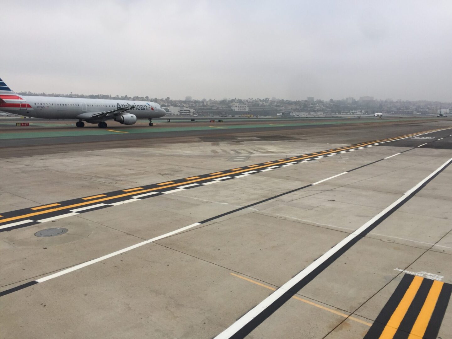 San Diego International Airport airfield markings